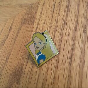 Alice in Wonderland Portrait Cast Lanyard Collection Pin